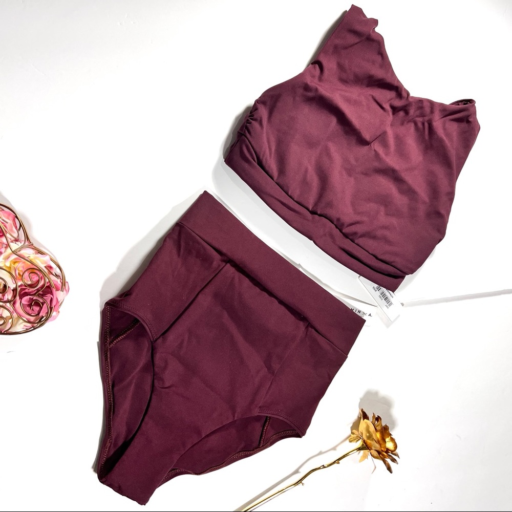 Vitamin A bikini set burgundy